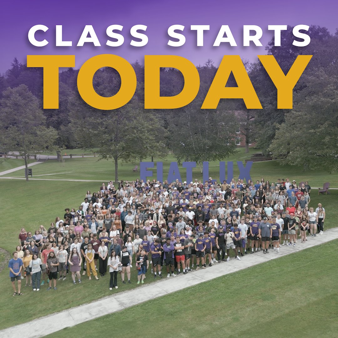First day of classes and the excitement is real! Ready to dive into the semester and see where the journey takes us. Here's to the adventure ahead, Saxons. #alfredu #alfreduniversity #college #collegelife