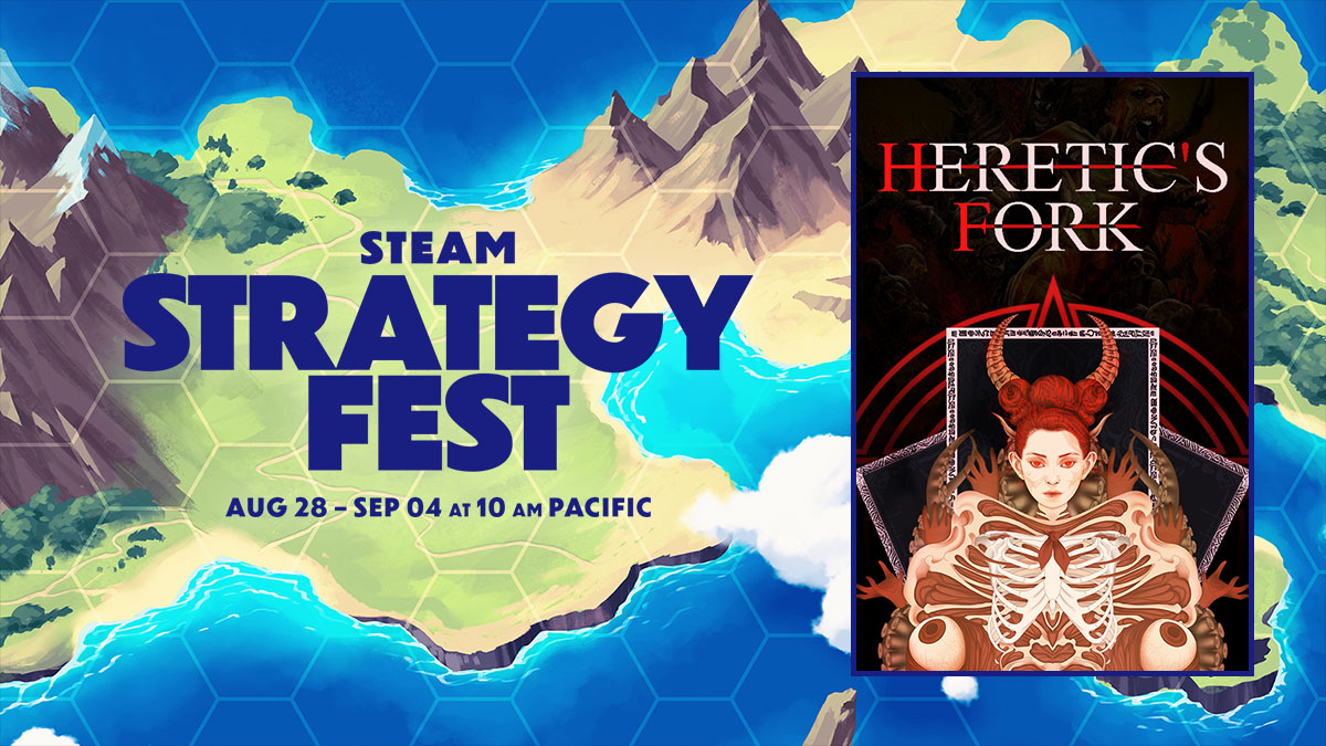 play_heretics's tweet image. Heretics 😈

We're excited to share that Heretic's Fork will be participating in the Steam Strategy Fest, reigning from August 28th to September 3rd. 🎮

Play the Demo &amp;amp; Wishlist Now 🔥 ravenage.ink/3QI7zMM

#indiedev | #Steam | #strategyfest | #realtimewithpause