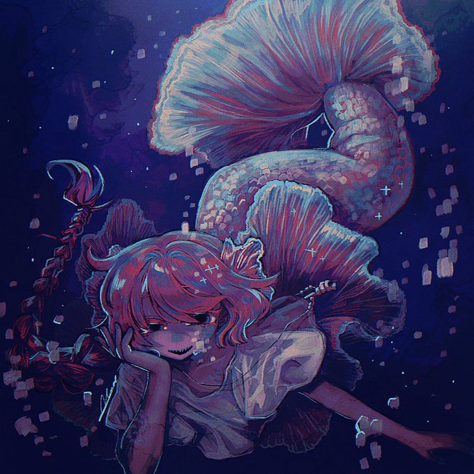 「bangs mermaid」 illustration images(Latest)