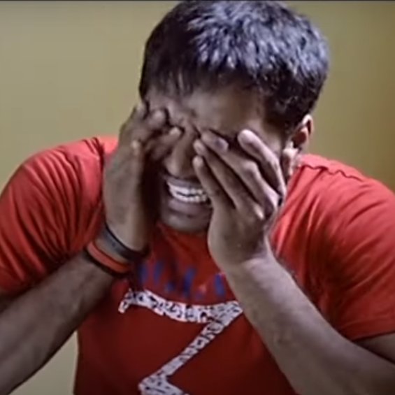 Mr_movieholic's tweet image. how it feels when someone says ,thaniya jollyah irukinga!

outside                                               inside