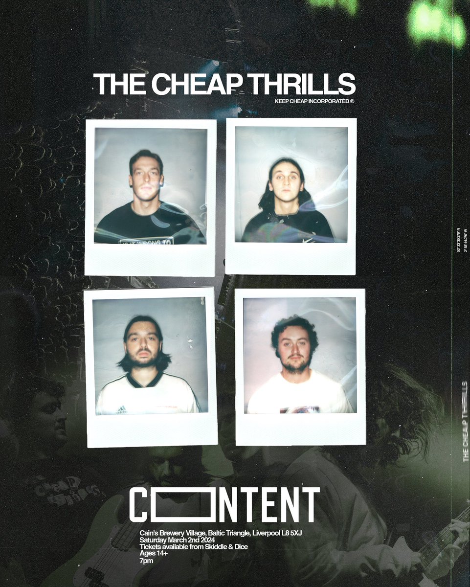 We are absolutely buzzing to announce a new Liverpool headline show at <a href="/ContentLiv/">CONTENT</a> on 02/03/24 in the Baltic Triangle 🎉

This is massive for us and we can’t wait for yous to join us. 

Tickets are available here: skiddle.com/e/36588939