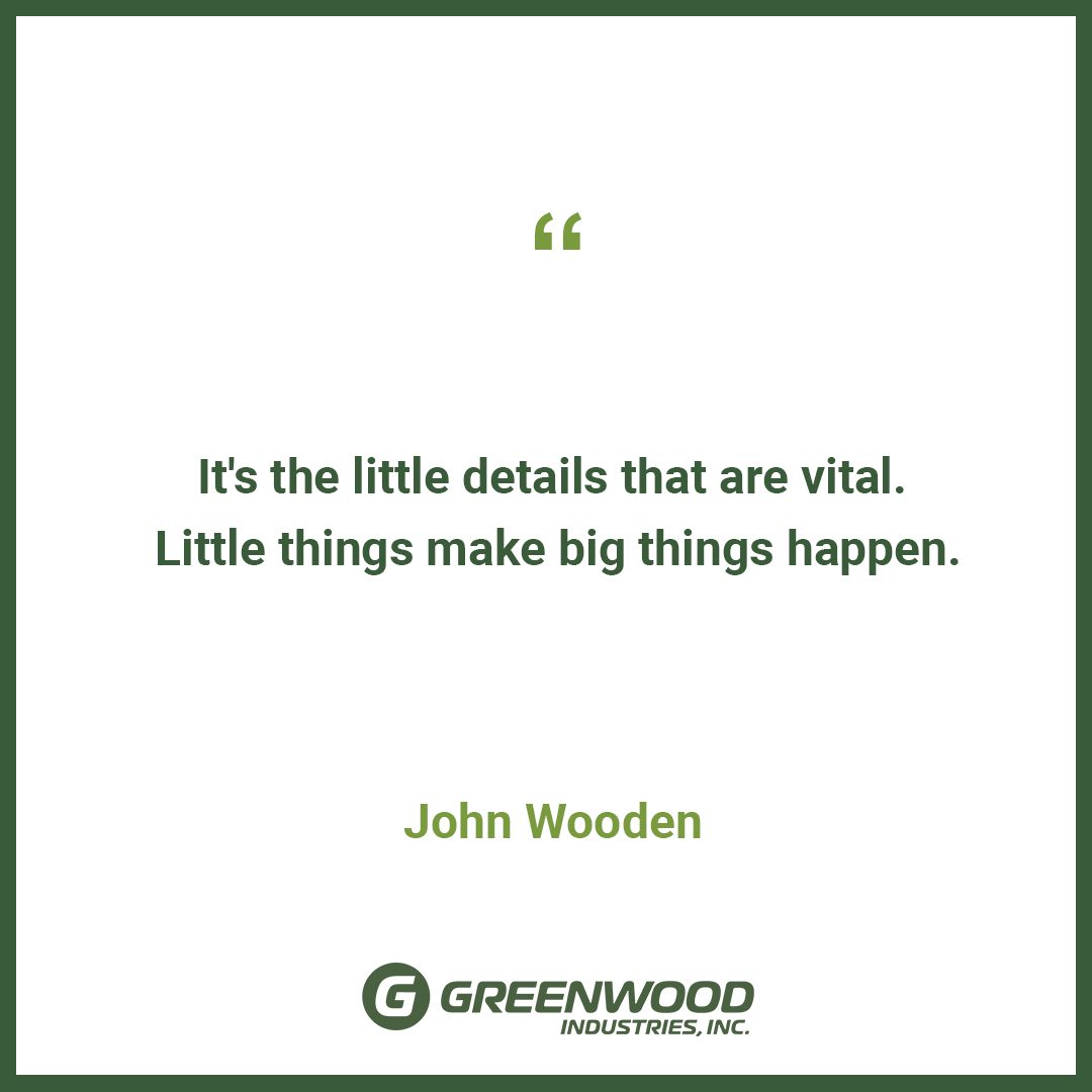 Whether it's with project management, the installation of a new roof, or a keen eye during an inspection, we believe attention to detail is what makes Greenwood who we are. We get the little things right, so everything comes together. #qotd #commercialroofing