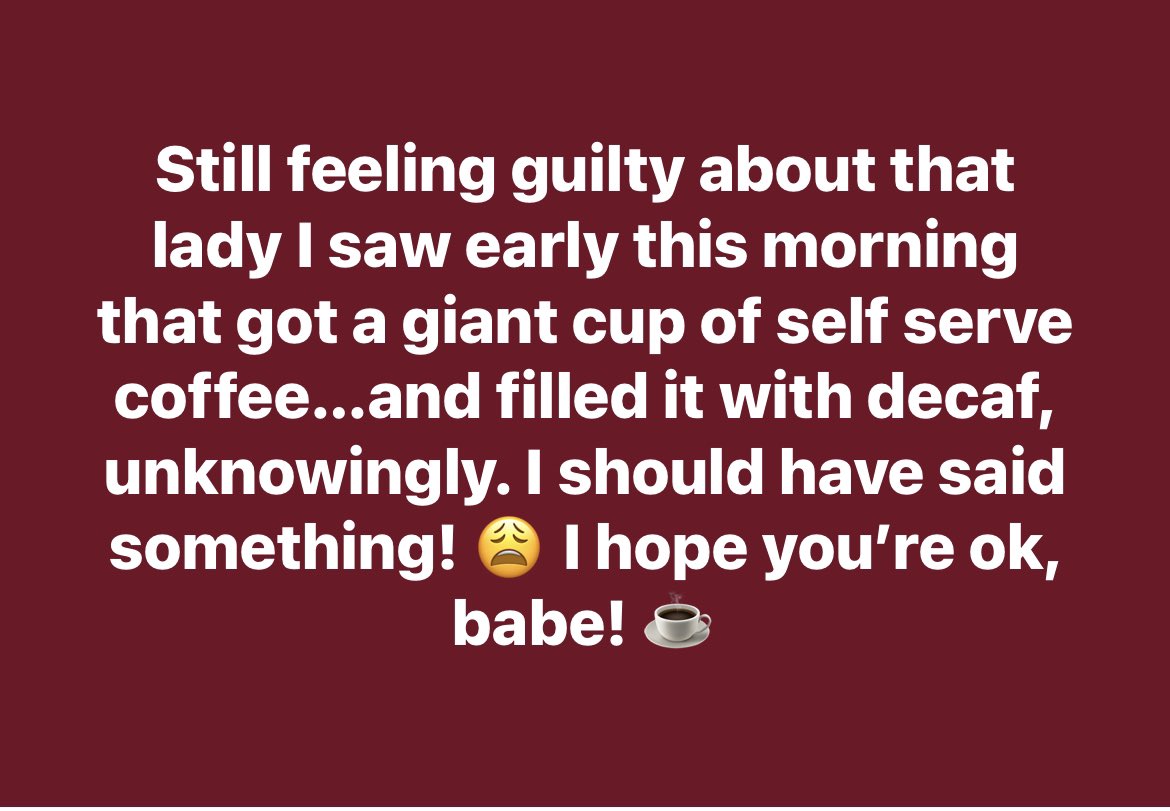 Molly, you in danger girl. ☕️ #caffeine #coffee