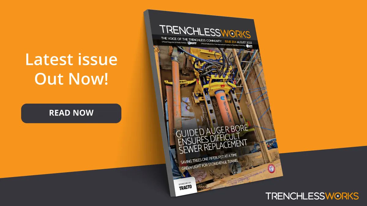 Latest issue of Trenchless Works is OUT NOW! Click here to read online 👉 buff.ly/3QXHzxa