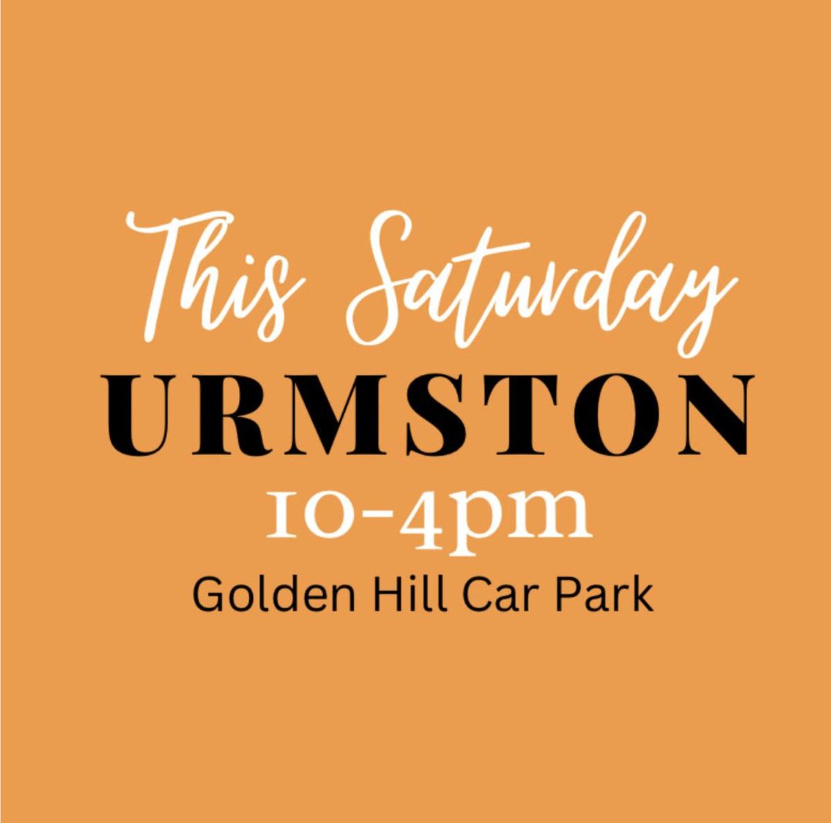 _TheMarketCo's tweet image. September here we come...
THIS SATURDAY the return of the fabulous #Urmston Artisan Market
Packed to the rafters with artisan awesomeness, sensational streetfood, live music and a craft tent for the little ones
10-4pm
Golden Hill car park
See you there 🥰
