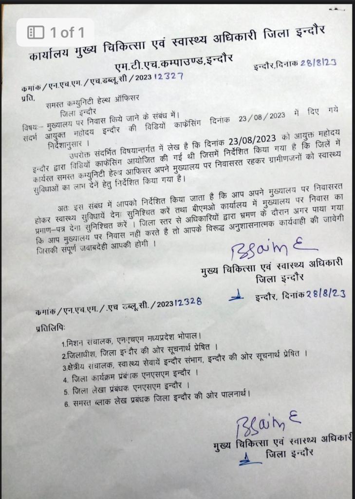 Shashank8929's tweet photo. @ABHWC_MP @AyushmanHWCs @NHM_MP @healthminmp @DrPRChoudharyमाननीय प्रधानमंत्रीजी की योजना को असफल करने की तैयारी मे मध्यप्रदेश,,HWC के स्टाफ मे CHOs के अलावा भी अन्य कर्मचारी आते है परंतु मुख्यालय निवास का दवाब केवल CHOs पर ही क्यु?CHOs को मानसिक रूप से प्रताड़ित किया जा रहा है https://t.co/QGIJkSowGR