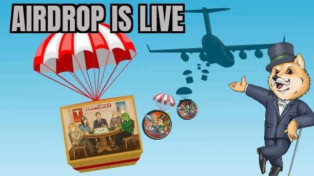 Take your chance 🚀
Airdrop is LIVE 🌟🤩

cryptopoly.net

#cryptopoly #cryptocurrencies #Crypto #QandA #1000XGEM
#memecoin #WEB3 #BLOCKCHAIN
#TheLulosShow #airtrafficcontrol #viralvideo #snapchat #streamys #หนุ่มกะลา #bubagirl #hurricane #earthquake #الرياض_الان