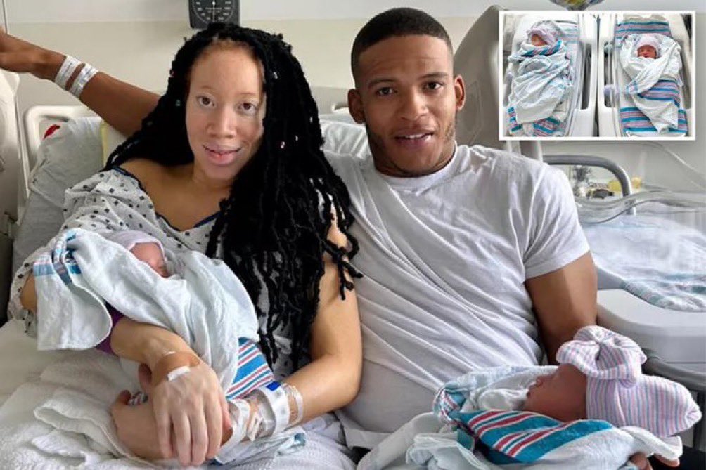 Ohio couple with the same birthday give birth to twins.. on their birthday. The whole family has the same birthday.