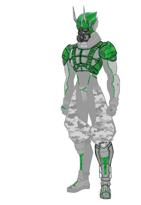 「camouflage full body」 illustration images(Latest)