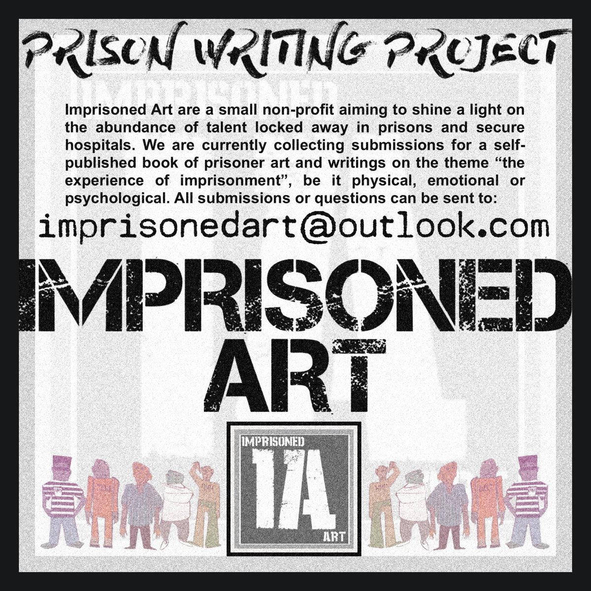 Please show your support and repost
An exciting opportunity for prison writers, bloggers, poets and creative writers to get your writing into a published book. We aim for an authentic, gritty yet real report of prison experience from a creative medium. #prison #prisonart #art
