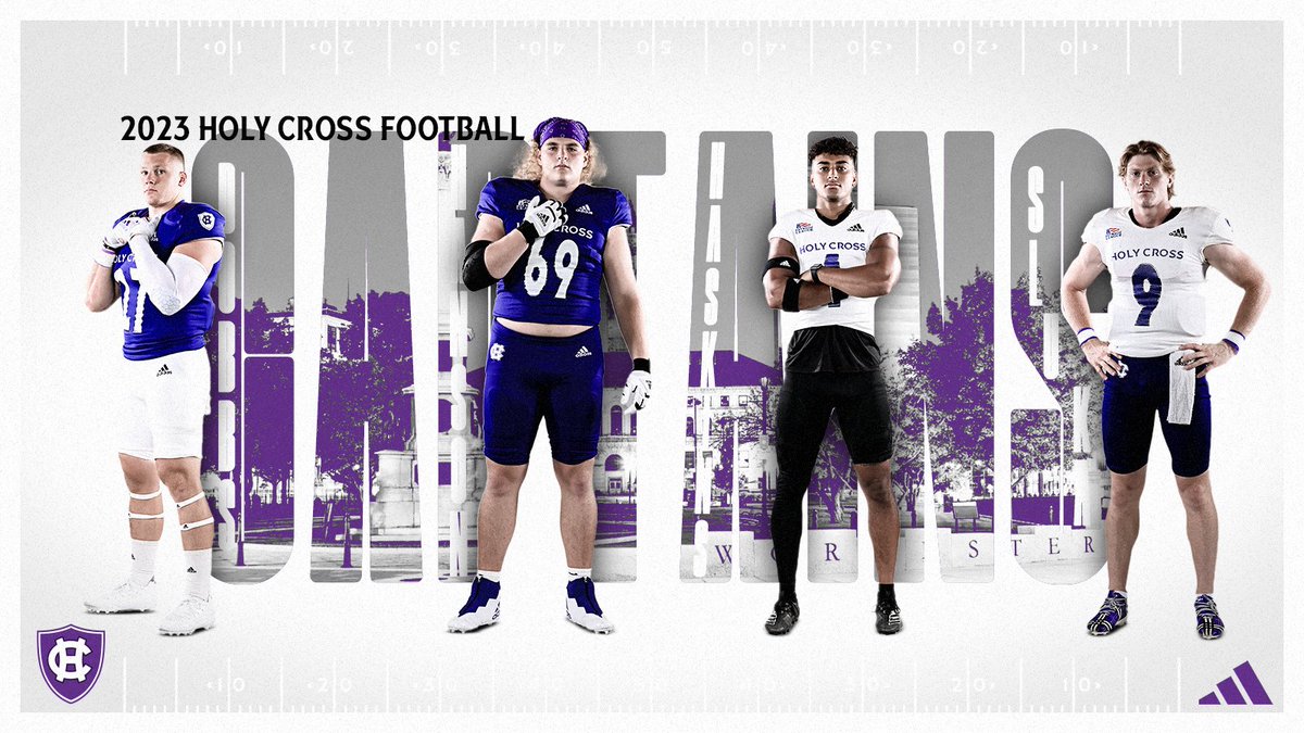 Meet your captains for the 2023 season ➡ @JLDobbs5 @chris330196 @devinhaskins_3 @MatthewSluka MORE: bit.ly/3qUe04M #GoCrossGo