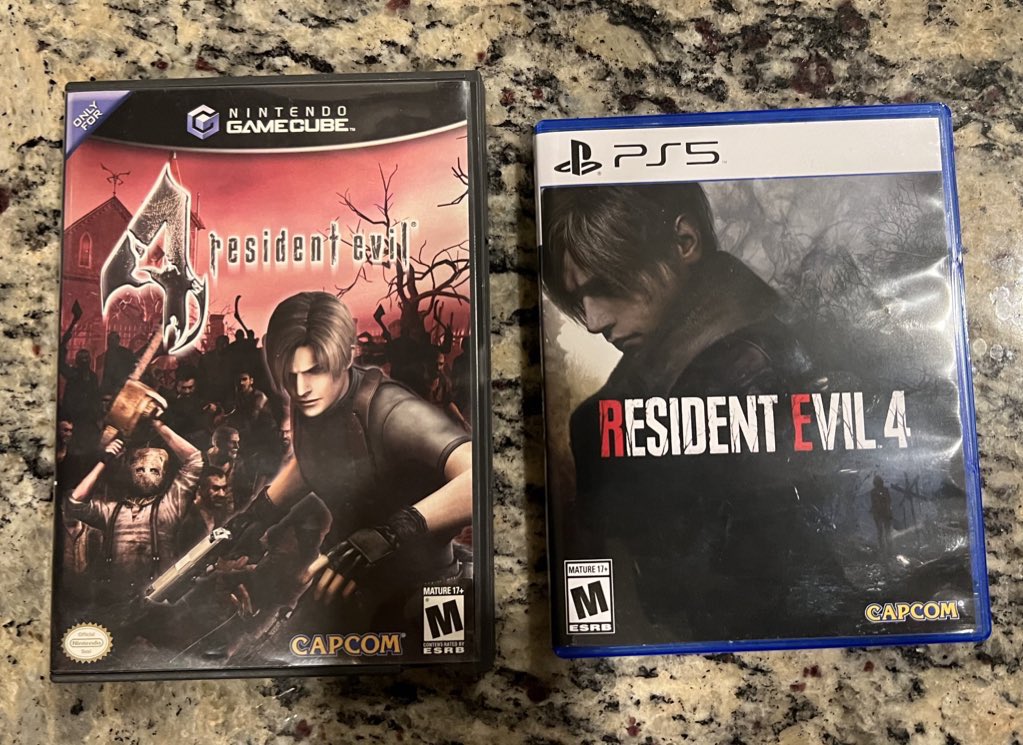 RuleTimeSpace's tweet photo. Two of the GREATEST Resident Evil games IMO 😊 https://t.co/PhBtGmehpc