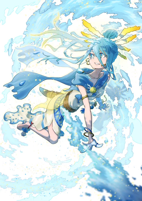 #とびきりのブルーを魅せて下さい