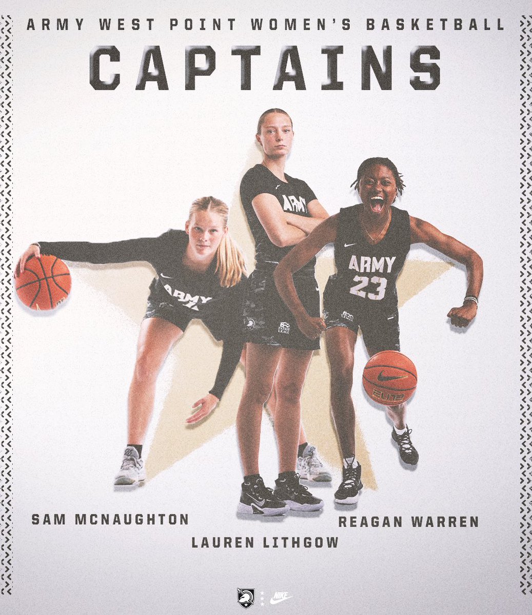 Meet our 2023-24 team captains👀🤝 Going into the season with a strong leadership group💪 #GoArmy | #NoExcuses