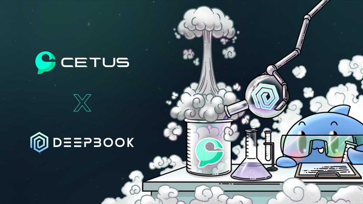 CetusProtocol's tweet photo. GREAT NEWS🎉 @CetusProtocol has officially integrated @DeepBookonSui to be a part of its universal liquidity reserves🐳. Now, traders on #Cetus can enjoy further upgraded liquidity depth &amp; slippage control powered by the seamless fusion of CLMM and CLOB.🥂
1/3🧵 https://t.co/tVceQbUmNM