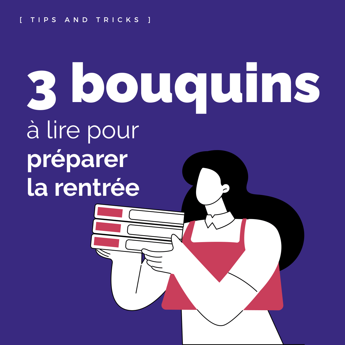 _KissTheBride_'s tweet photo. Et si on préparait la rentrée avec un peu de lecture ? 📚
Si vous avez d'autres références idéales pour aborder la rentrée, on est preneurs aussi. 👀 https://t.co/QlxFTj02Fy