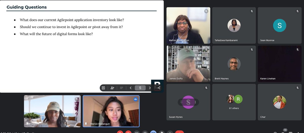 DoITBoston's tweet photo. Honored to have collaborated with @CodingItForward @RappFoundation fellows this summer! They wowed us with their department-wide presentation on their summer projects with the Digital Team. From #Agilepoint to Digital forms, it was a delightful summer #WorkingBetterTogether😁 https://t.co/iejrTUcjLY