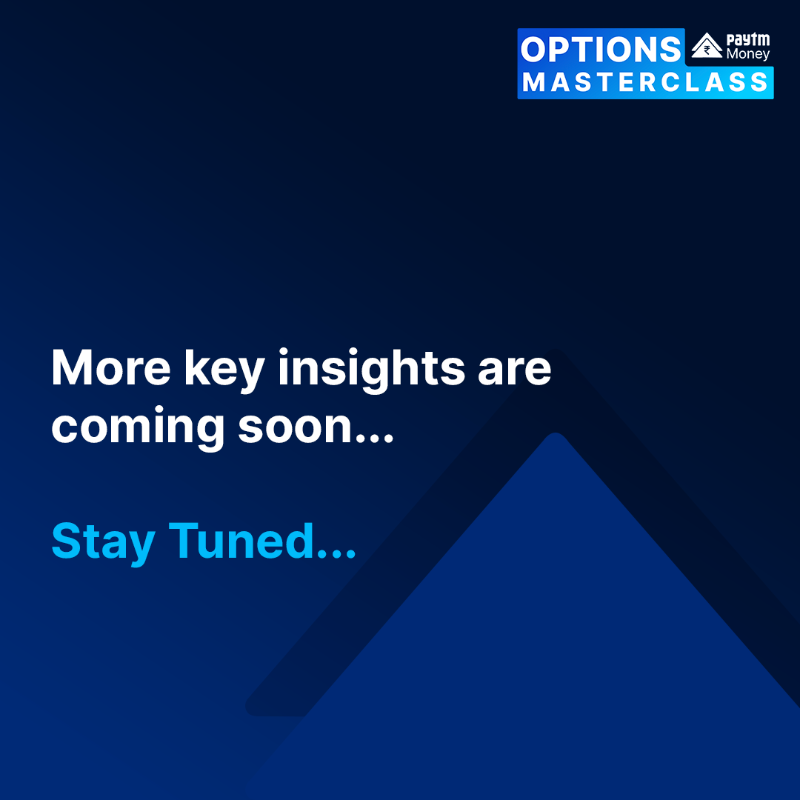 PaytmMoney's tweet photo. Thanks to your overwhelming participation, our 4 day Masterclass was a huge success! We plan to keep bringing these learning experiences to help you progress with your wealth creating journey!

#OptionsMasterclass #TradingSkills #LearnWithPaytmMoney #OptionsTrading #PaytmMoney
