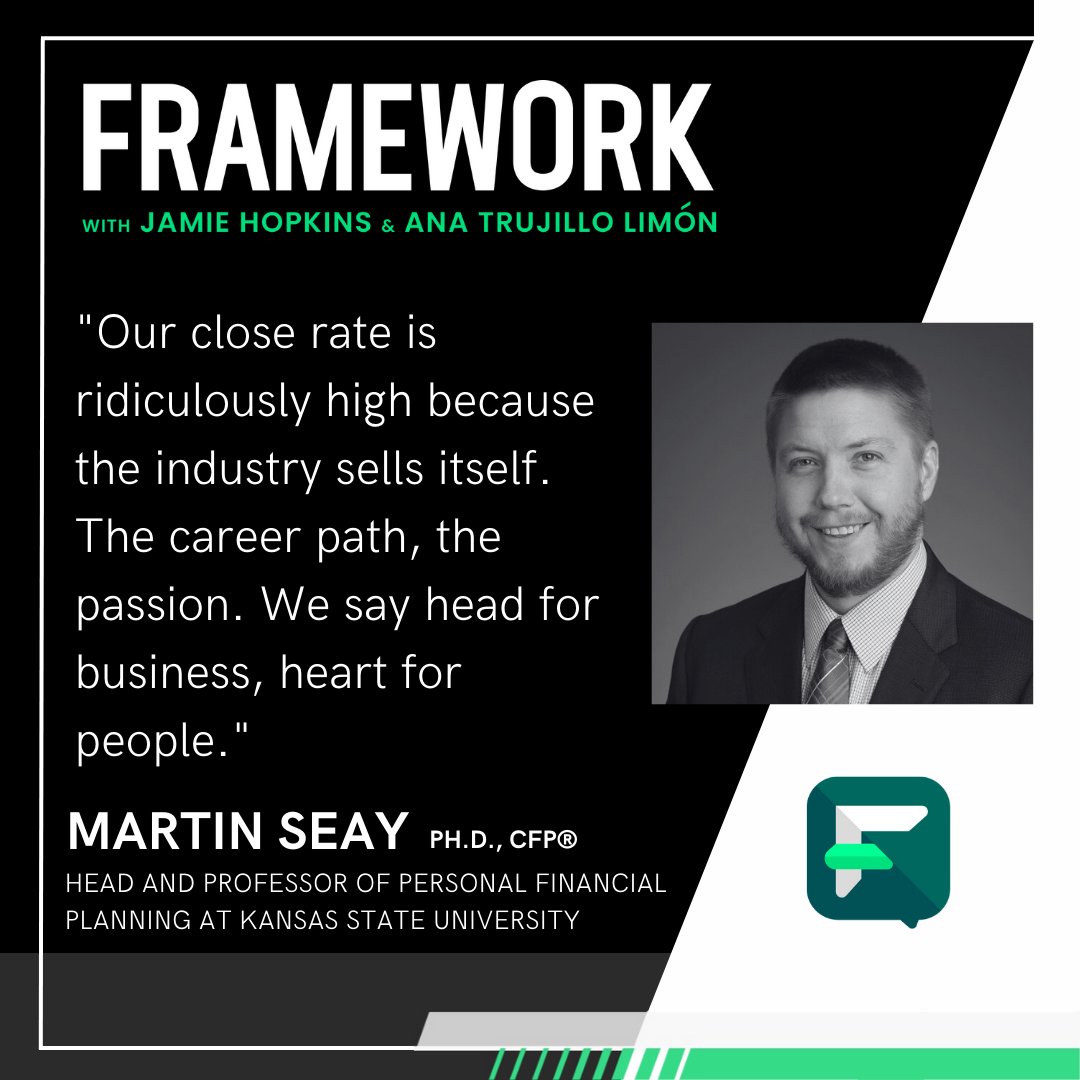 How are we preparing the next generation of #FinancialPlanners? 🤔

On this week's #Framework, we chat with Dr. Martin Seay about the industry’s journey, the challenges we're still navigating, and how this affects the future generation of the industry: bit.ly/47KYetT
