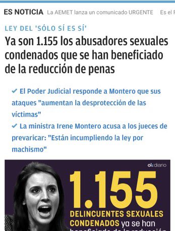 sueciasski's tweet image. #ULTIMAHORA este #soplapollas #planchabragas anormal de “ECHEMINGA” culpa a los jueces del delito cometido por la delincuente q merece estar en la #cárcel IRENE MONTERO y su banda de criminales y sicarios tuiteros: liberar a violadores asesinos pederastas con su ley.

#Rubiales