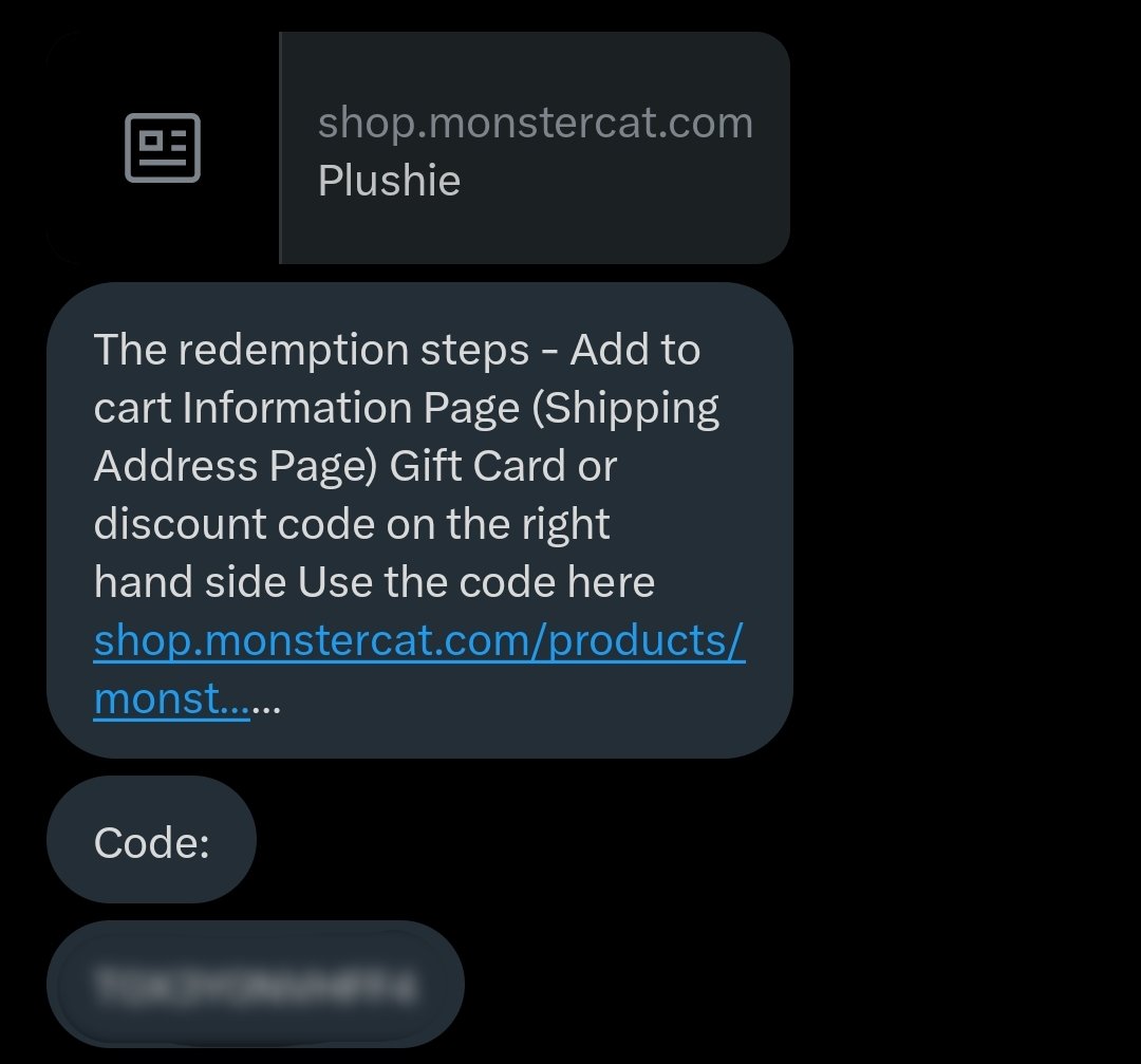 _Cat_Playz's tweet image. 🎉 Since I got extra code I'll give this away. The first one to like and comment gets it, Thank you @MonstercatUGC for extra code.

#Roblox #MonsterCat #MonsterCatUGC