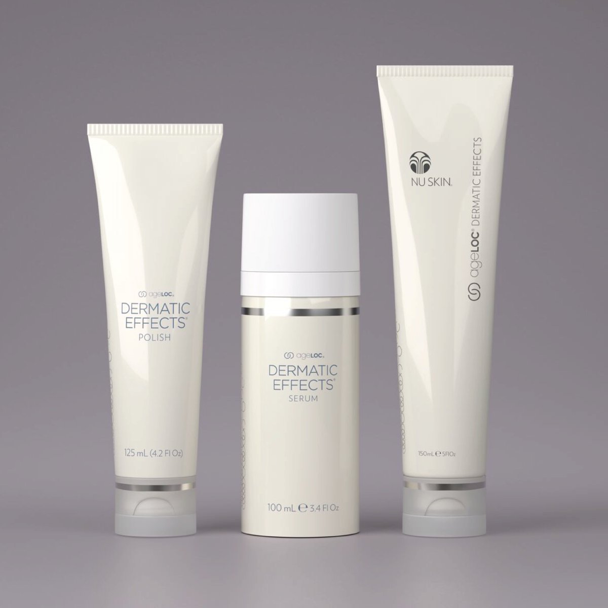 nuskin's tweet photo. Say hello to our new ageLOC® Dermatic Effects™ Trio! 👋 Including an exfoliating Polish, firming Serum, and smoothing Body Contouring Lotion, Body Trio helps your skin look as young as you feel.
Get yours today!
#ageLOC #DermaticEffects #DETrio #smoothskin #NuSkin https://t.co/8BIIEXDTLT