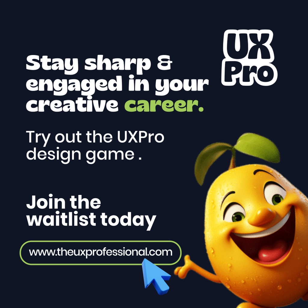 BraveAchievers's tweet image. Ready for a design adventure? Try The UX Pro design game to enhance your design skills. Visit l8r.it/beNi and be the first to try it out
⁠
⁠
 #uxuidesigner #uxpro #uiux #uxdesign #ux