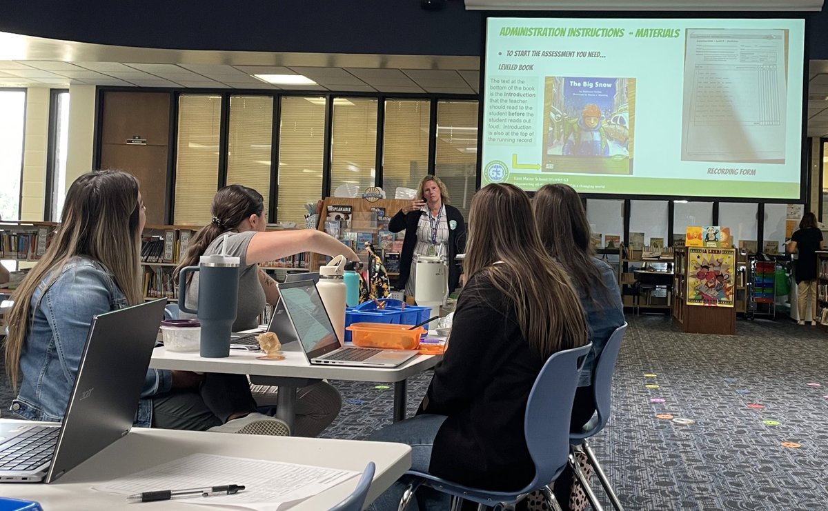 Kudos to <a href="/DawnDettloff/">Dawn Dettloff</a> for hosting today’s Lunch &amp; Learn all about how to use the <a href="/FountasPinnell/">Fountas & Pinnell</a> Benchmark Assessment System.