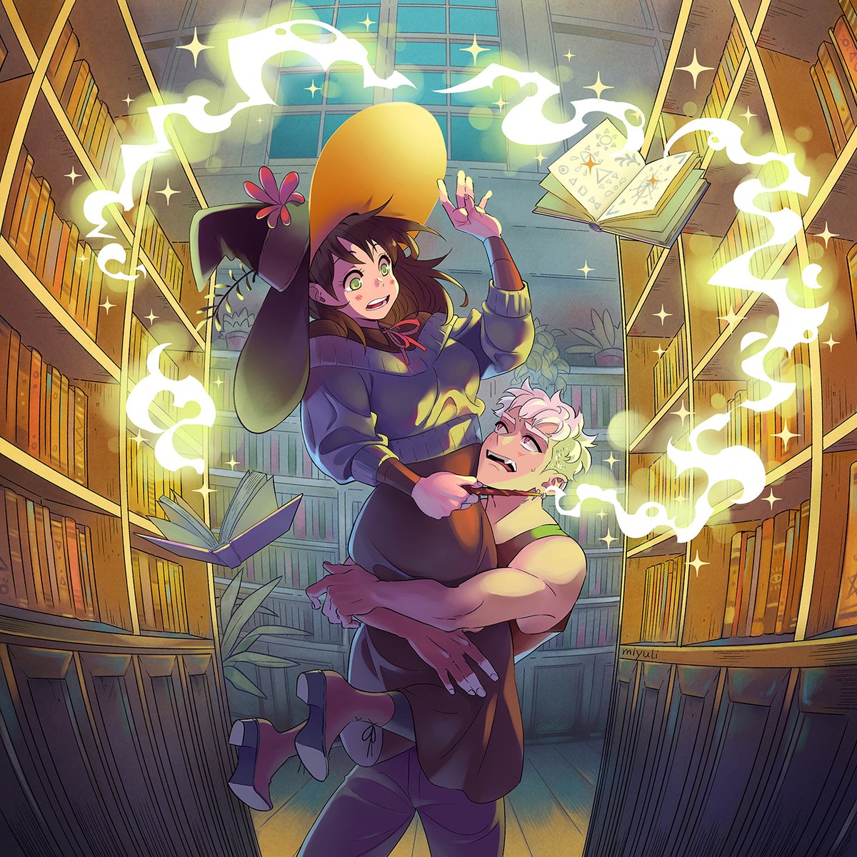 miyuliart's tweet photo. Morgana and Oz ✨🪄 https://t.co/hfL13FHHYx