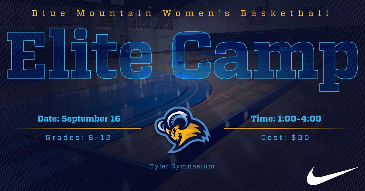 BMC_Wbb's tweet photo. Join us on Sept. 16 for our ELITE camp!
Sign up today โฌ๏ธ
https://t.co/5PBZdOTgWc
#TopperTenacity ๐ https://t.co/xafgVwuVca