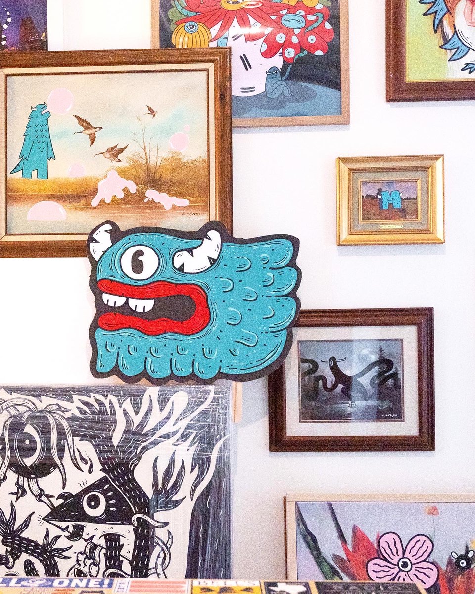 ZilkerBeer's tweet photo. MONSTER INVASION: Thrift Shop Art Show 👹 Mon 9/4 11A-3P:
-Monster Art-Gerardo Rodriguez
-Limited release beer
-Spicy Boys brunch special
-Coffee-Spokesman
-Ceramic pieces by Pottery Hack
-Handmade toys & trinkets-Sew Cute by Mari
-DJ Arlini
#monsterinvasion #atx #zilkerbeer https://t.co/Cbd5mymS05