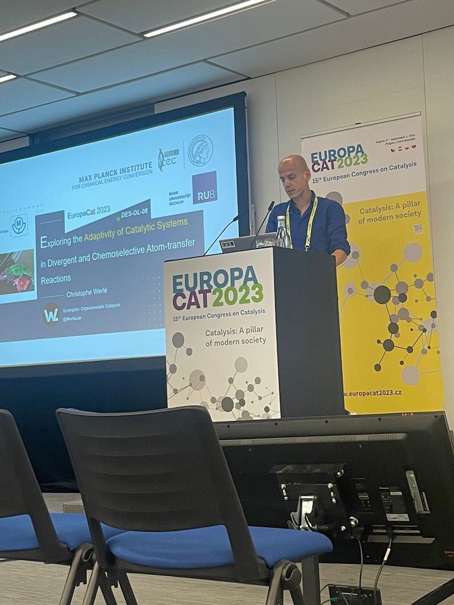 Truly honored to have had the opportunity to present our scientific findings at @Europa_Cat. Kudos to the organizers for such a seamless and enriching event. #Grateful #ScienceInAction 🙏 @mpicec_press