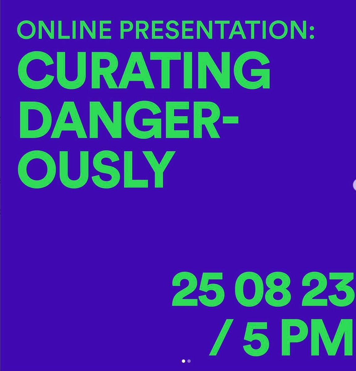 GiscardB's tweet photo. CURATING DANGEROUSLY 
Daring to act from the peripheries of the world

https://t.co/c7ZYMlBDjk
https://t.co/nooMJEbC7h https://t.co/03UZUf1gJe
