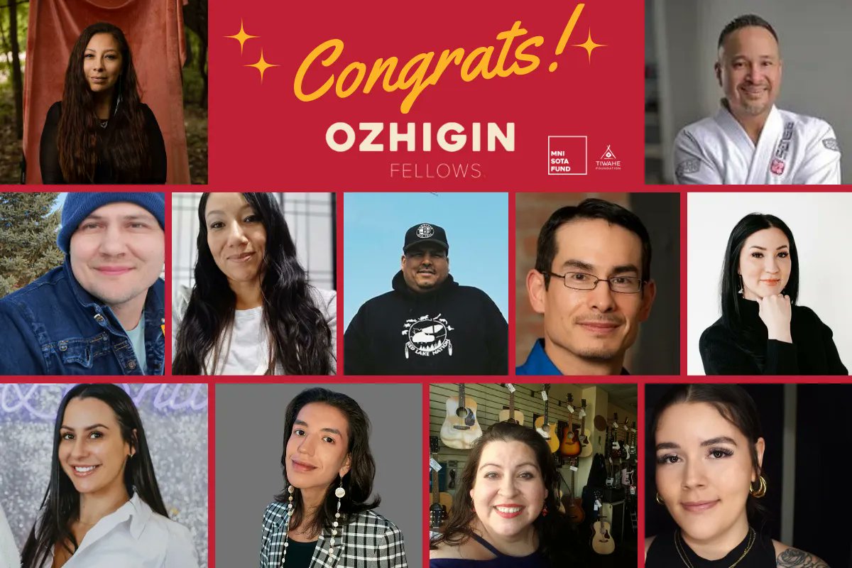 Have you met this years Ozhigin Fellows yet?  

Meet 11 powerhouse Native business owners on our website:

bit.ly/44vdg3M 

#Nativeowned #Indigenousleadership