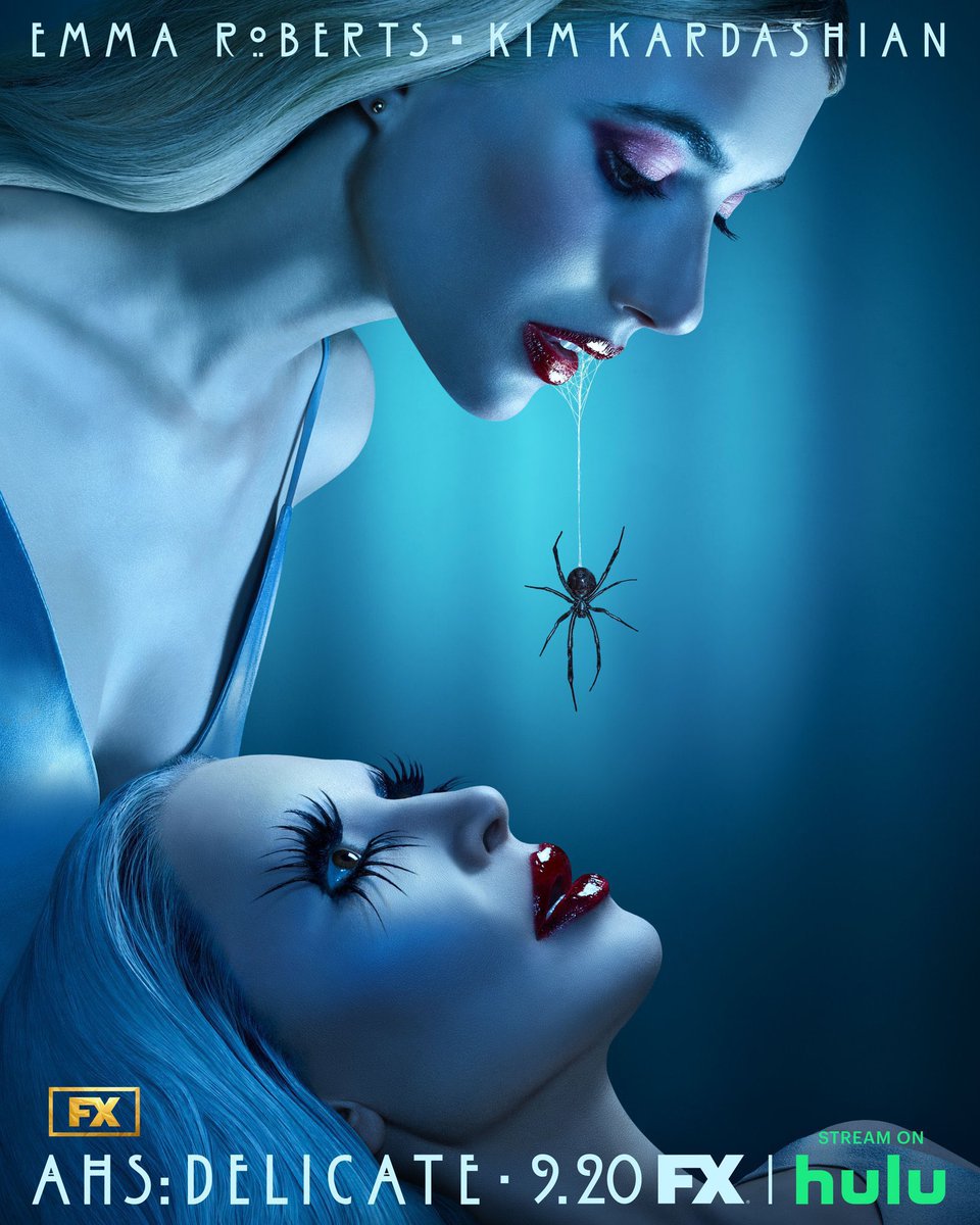 Emma Roberts and Kim Kardashian in new poster for ‘American Horror Story: Delicate.’