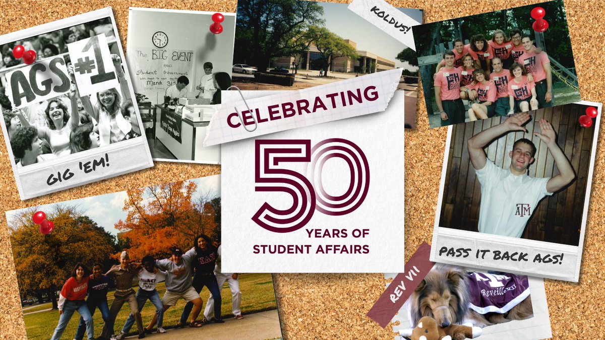 This year marks the 50th anniversary of The Division of Student Affairs! Since 1973, the Division of Student Affairs has stood as a prominent division focused on students, motivating and equipping them for a lifetime of education, leadership, service, and active participation.