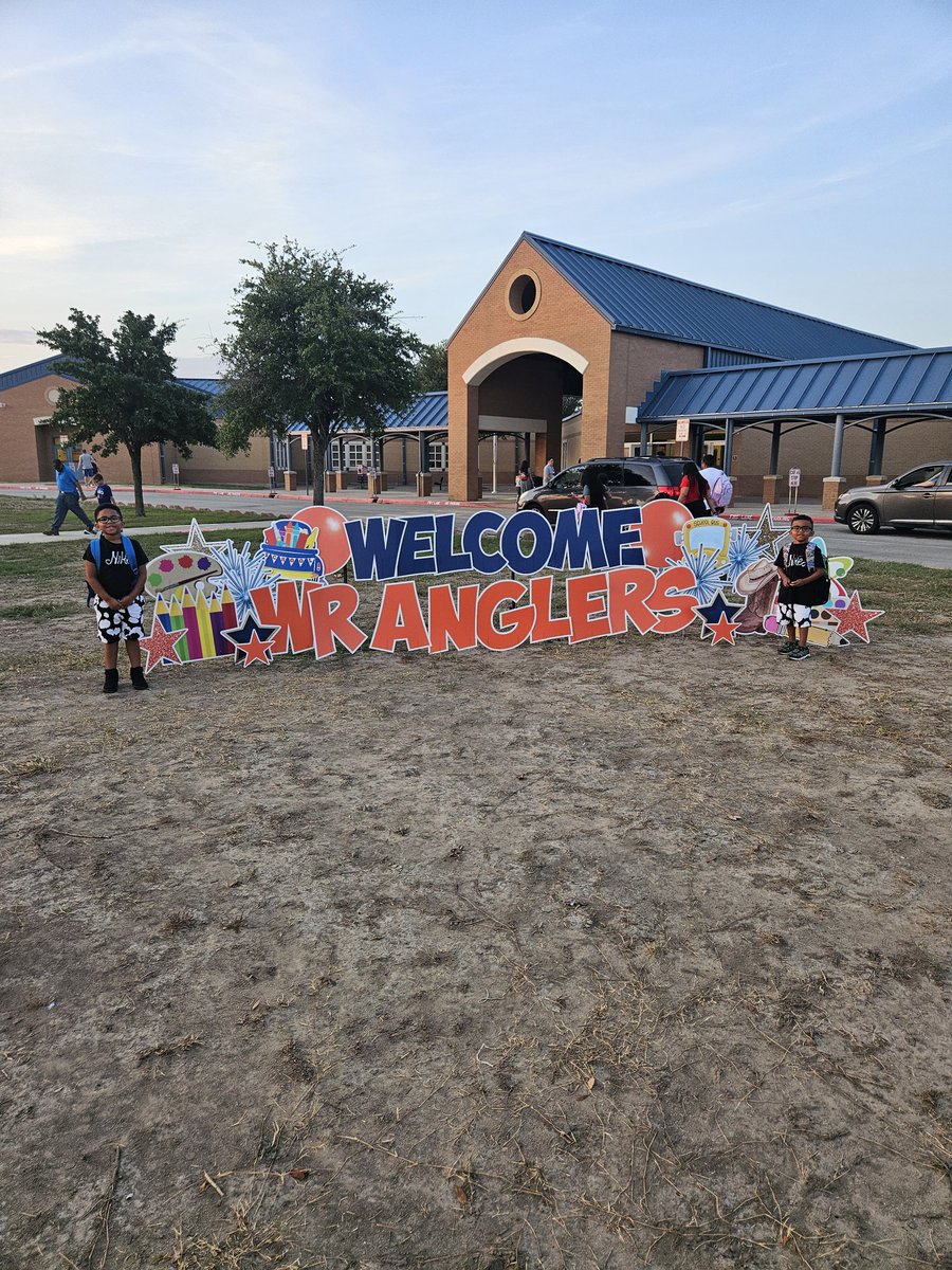 Happy first day of school!!! 23-24! Kindergarten &amp; 2nd grade!!! Hope everyone has the best year!! <a href="/WardWranglers/">Dr.Joe Ward ES</a>