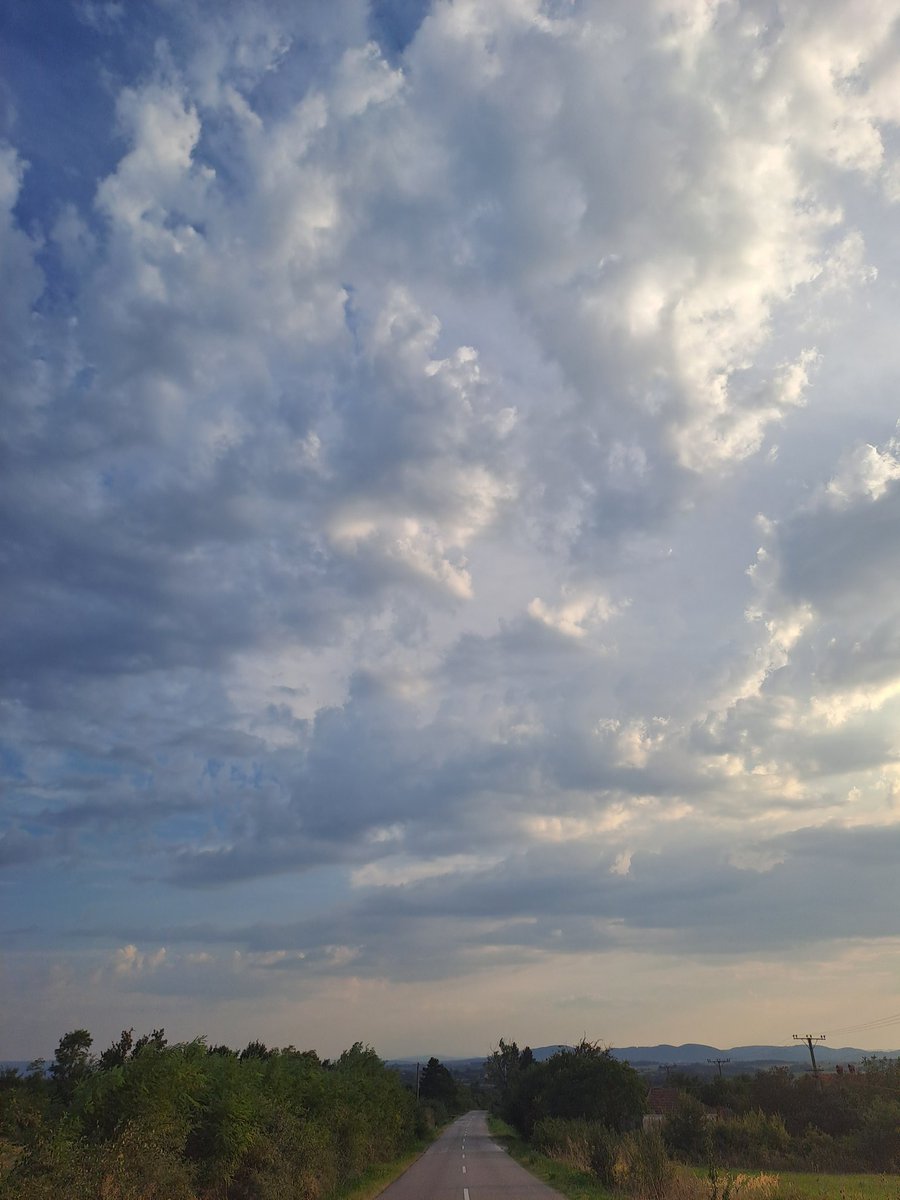 constrictoria's tweet photo. Vozim. Nikad ne stajem stoperima. Stanem jednom momku. Krenuo da se vidi s curom do Kga. Zahvaljuje se. Pitam ga šta sluša, izbečio se na Nightwish u autu. Kaže domaći punk. Ritam nereda? ONI SU MI OMILJENI! Koje si godište? '97, ti? Šta misliš? Starija si od mene sigurno 6 godina, možda 5. Probaj sa 19. KADAR NEVERA! Kaže konkurisao u jednoj firmi, čeka finalni razgovor 10 dana. Okrenem ortaka iz hr-a. Sutra ide da reši to. Dečko je na kraju bio bez teksta i pitao me dal mu se priviđam ili... Dogovorili smo se da idem kod njega s klincima za vikend, njegova mama ne ume da se zahvali. Zvala me malopre. Samohrana majka. Budite nečije čudo kad god možete - život je mnogima dovoljno sjeban i bez vaše predrkanosti.
A išla sam danas da izjavim dva saučešća. Eto, bar nešto lepo danas....