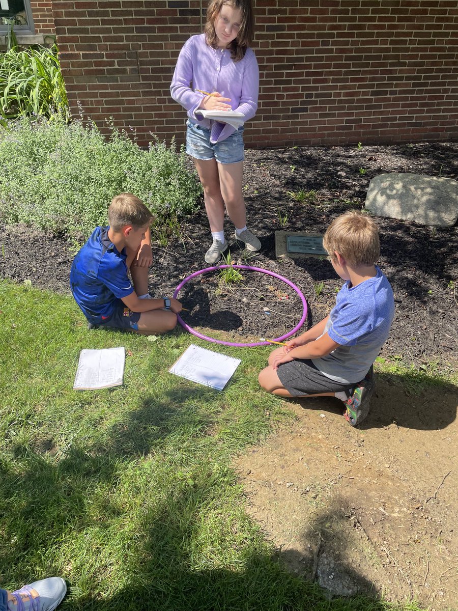 heldshornets's tweet photo. Identifying abiotic/biotic objects in our hula hoop ecosystem.#Hornetpride https://t.co/A55mio5CRn
