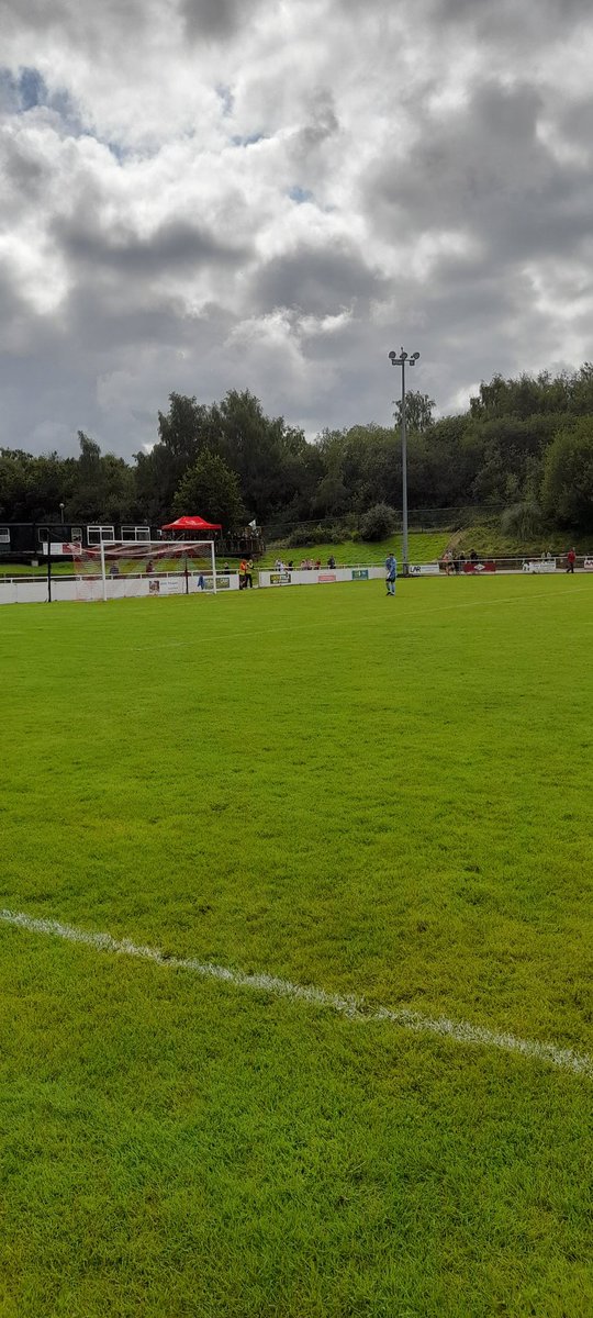 A most pleasant afternoon was spent at The Globe watching Buckley vs Porthmadog. Well worth £7 of anyone's money. #UpWelshfootball