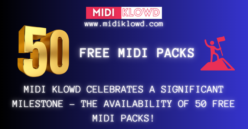 MIDIKlowd's tweet photo. MIDI Klowd Celebrates 50 Free MIDI Packs Covering a Range of Music Genres  

Read More Here: https://t.co/c5AHLj9gwi

#MIDIKlowd #MIDIPacks #MIDIFiles #MusicProduction #MusicProducer #FreeLoops #FreeSounds #TranceLoops #EDMLoops #TrapLoops #ReggaetonProducer #EDMProducer #EDM https://t.co/So4TwYI9nT