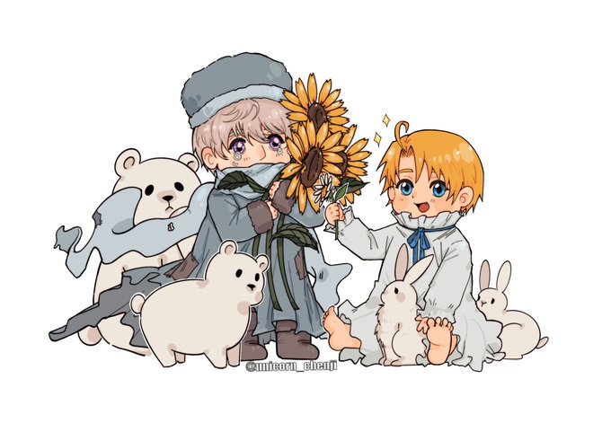#春待ち組 #ヘタリア