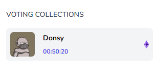 flexart7's tweet photo. ⏳ Less than 1 hour left to cast your vote for the hottest Donsy on https://t.co/I6GDGZ7Qak and get a chance to win a @DonsyNFT as a random voter! 🔥🗳️ #DonsyNFT #LastChanceToVote