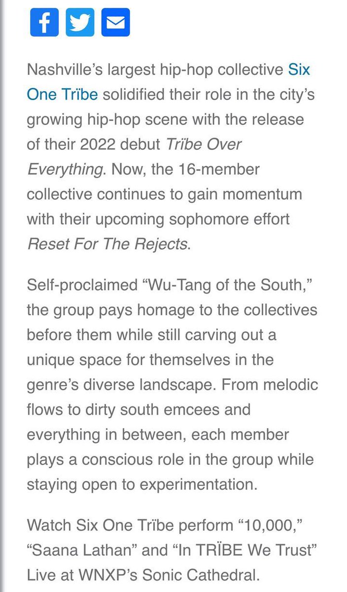 Fifletta's tweet photo. #SixOneTribe AT @WNXPnashville https://t.co/gNOYxlxymz