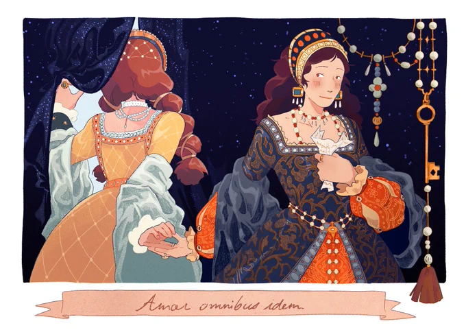Tudors ladies in love 
