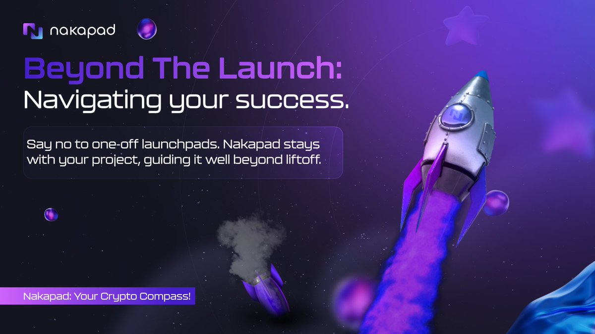 nakapad_io's tweet image. 🚨 Unpopular Opinion! 🚨 

Most launchpads are just short-term runways. 😬

But #Nakapad? We're the air traffic control, guiding your project long after it's airborne. 

Choose the future of #DeFi! 🛫🌍

#RedefiningBlockchain