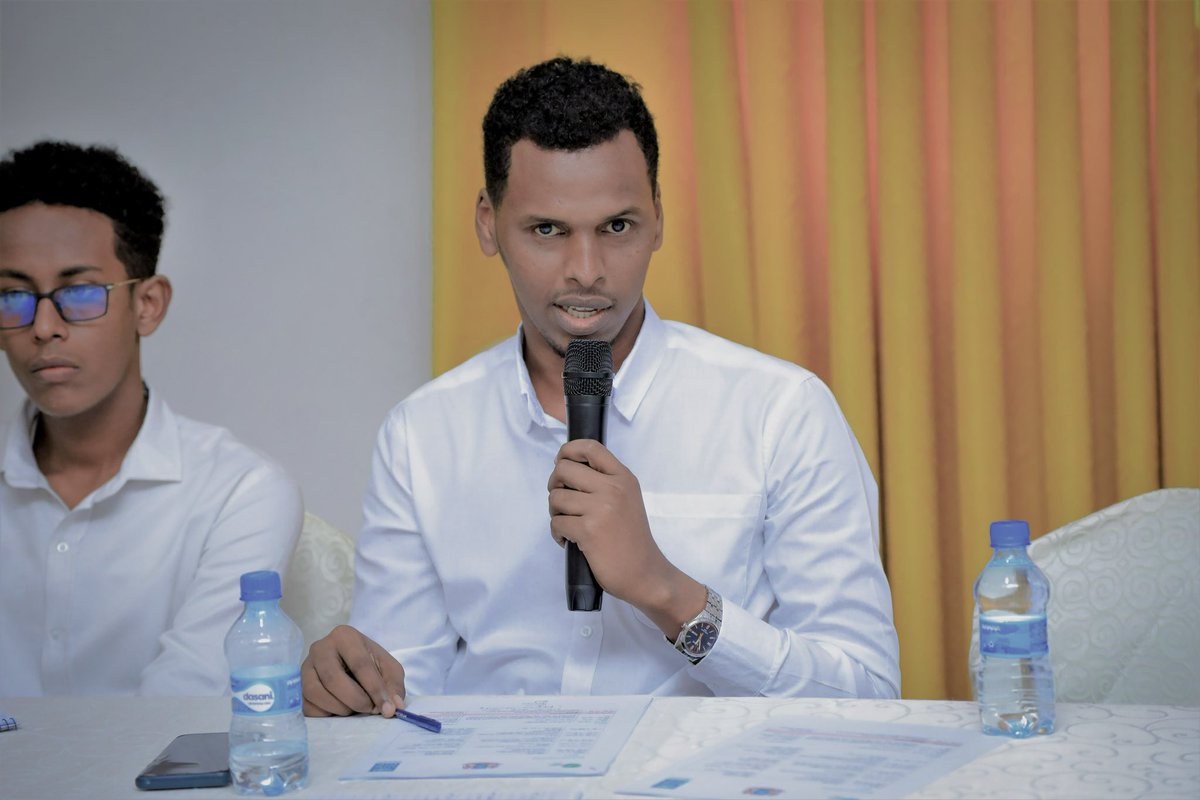 ICESomalia's tweet photo. We are thrilled to be part of a Knowledge Exchange sessions on Climate Change Adaptation (CCA) Nexus Disaster Risk Reduction (DRR) in Somalia hosted @MoECC_Somalia.  We contributed evidence based insights of how effective policies can help ease the burdens posed by environmental variability and paves the way towards #GreenSomalia.