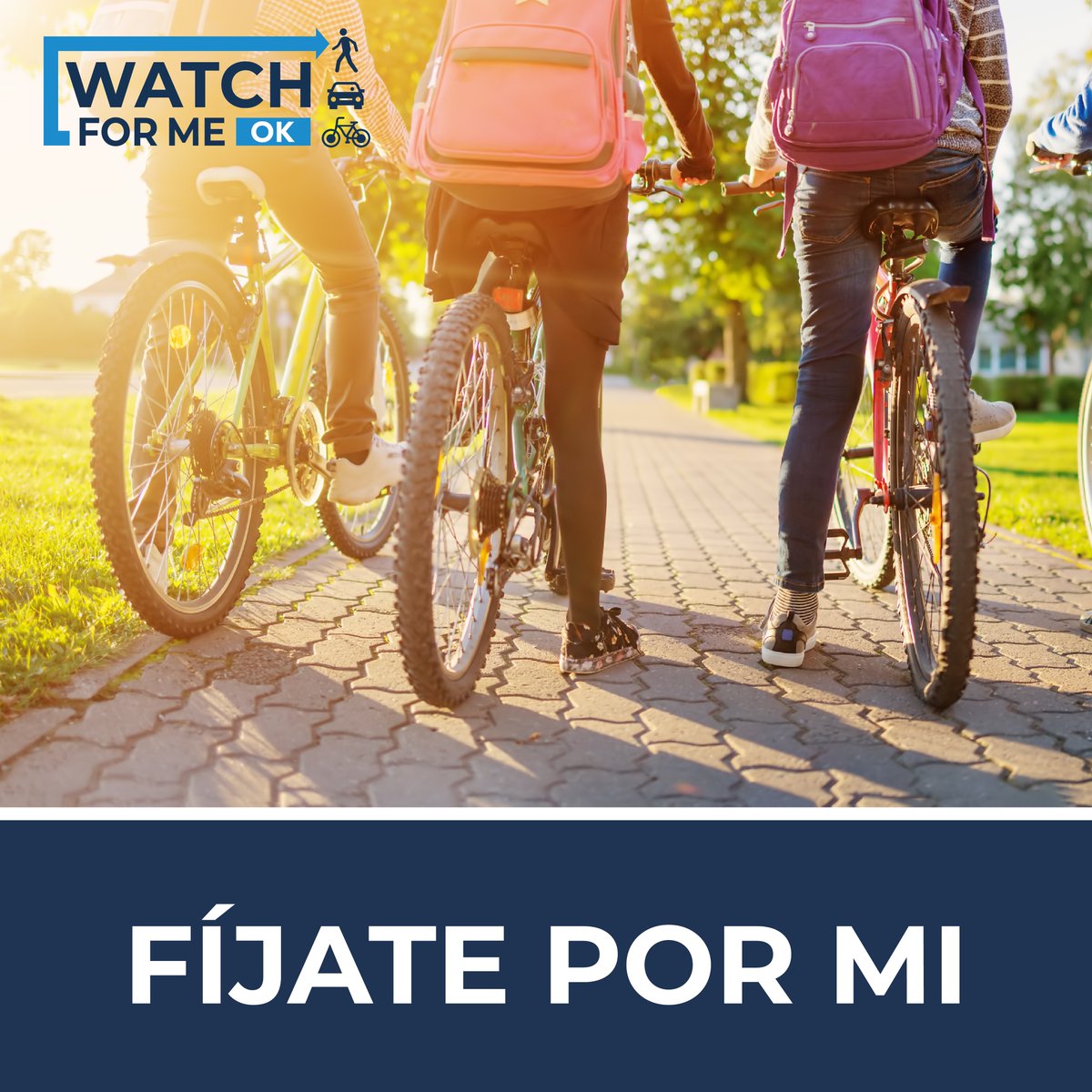 watch4meok's tweet photo. A medida que comienza el nuevo año escolar, seamos conscientes de nuestros jóvenes ciclistas mientras se dirigen a clases en sus bicicletas. 🚴‍♀️ 🚴‍♀️  🧵 https://t.co/ANCg26qkbI