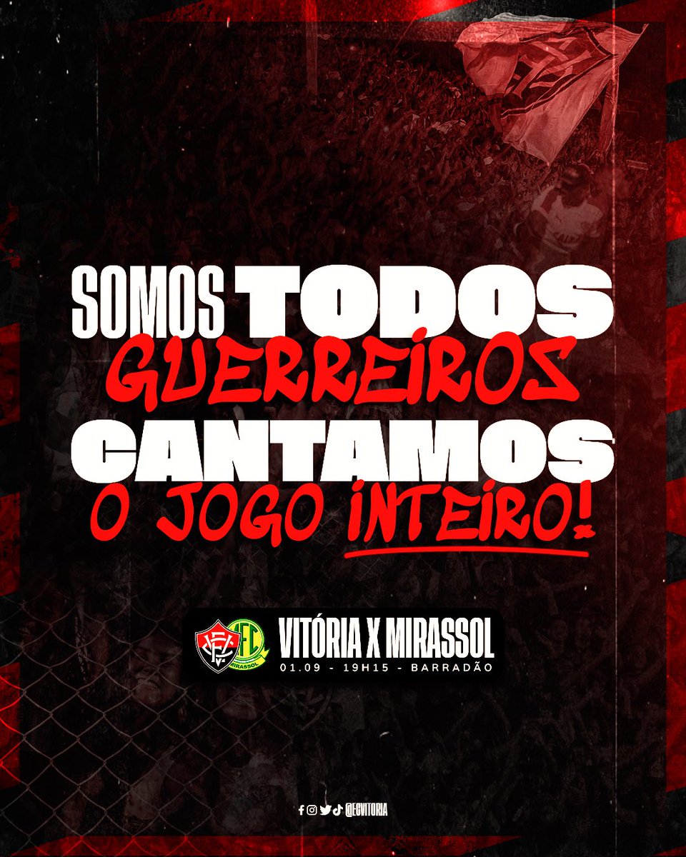 ECVitoria's tweet photo. VAI PRA CIMA, LEÃO! 🔴⚫️🦁

#PegaLeão #SubiremosJuntos https://t.co/ZJiZvaRI09
