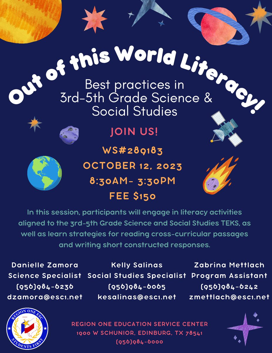 ESC1 Science & Social Studies tweet media